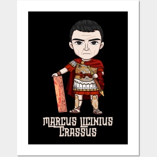 Triumphant Legionnaire: A Tribute to Marcus Licinius Crassus Posters and Art